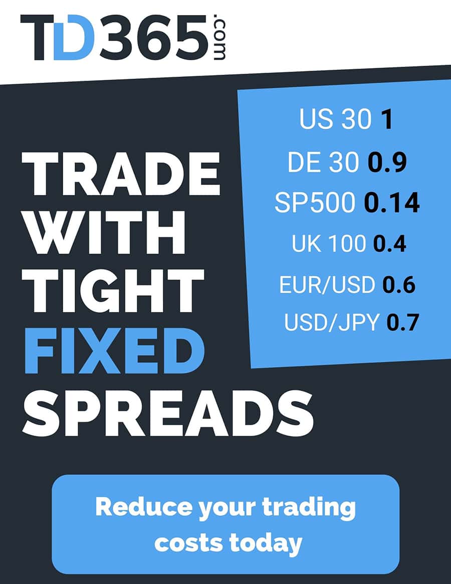 TD365 - Tight FIXED Spreads